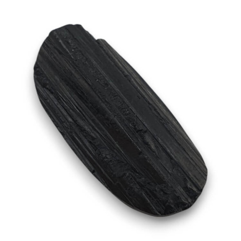 Black tourmaline cabochon druzy 32x15 mm no. 302 Black tourmaline cabochon druzy 32x15 mm no. 302
