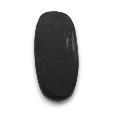 Black tourmaline cabochon druzy 32x15 mm no. 302 Black tourmaline cabochon druzy 32x15 mm no. 302
