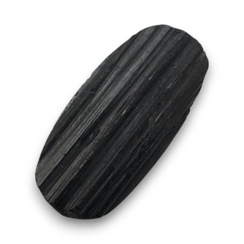Black tourmaline cabochon druzy 32x15 mm no. 308 Black tourmaline cabochon druzy 32x15 mm no. 308