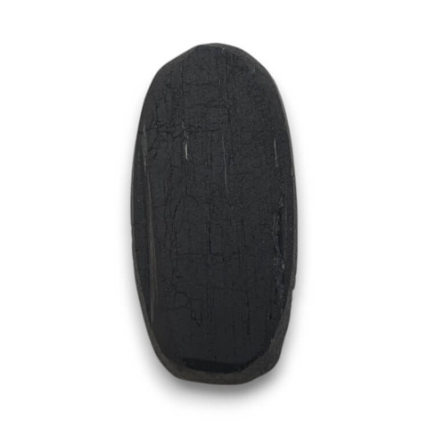 Black tourmaline cabochon druzy 32x15 mm no. 308 Black tourmaline cabochon druzy 32x15 mm no. 308