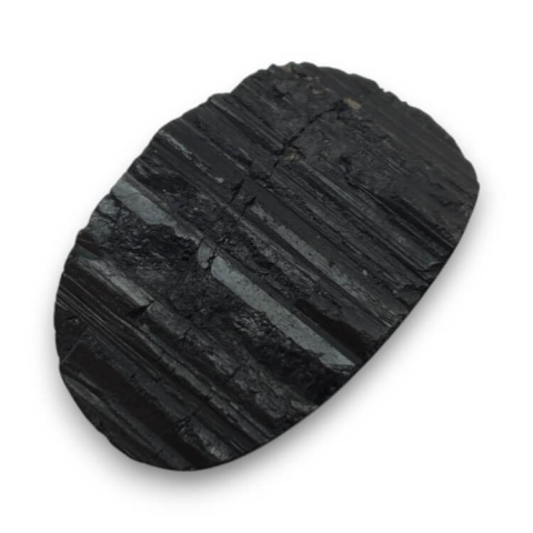 Black tourmaline cabochon druzy 32x21 mm no. 349 Black tourmaline cabochon druzy 32x21 mm no. 349