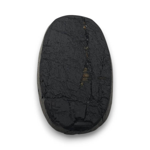 Black tourmaline cabochon druzy 32x21 mm no. 349 Black tourmaline cabochon druzy 32x21 mm no. 349