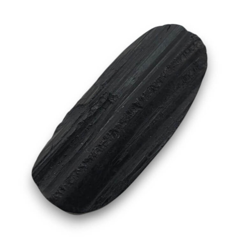 Black tourmaline cabochon druzy 36x16 mm no. 345 Black tourmaline cabochon druzy 36x16 mm no. 345