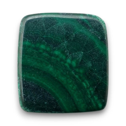 Malachite cabochon 17x16 mm no. 202 Malachite cabochon 17x16 mm no. 202