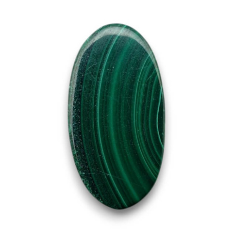 Malachite cabochon 24x12 mm no 211 Malachite cabochon 24x12 mm no 211