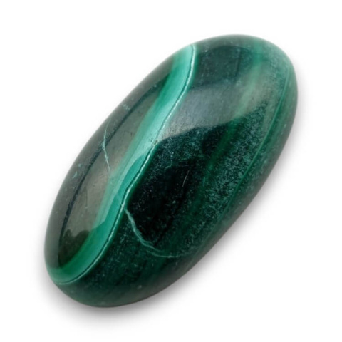 Malachite cabochon 24x12 mm no. 249 Malachite cabochon 24x12 mm no. 249