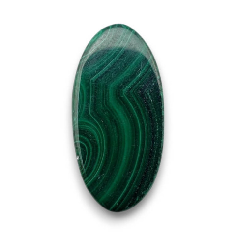 Malachite cabochon 25x12 mm no 201 Malachite cabochon 25x12 mm no 201