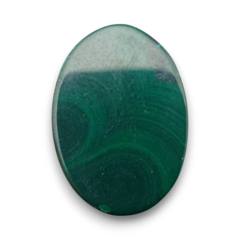 Malachite cabochon 25x18 mm no. 258 Malachite cabochon 25x18 mm no. 258