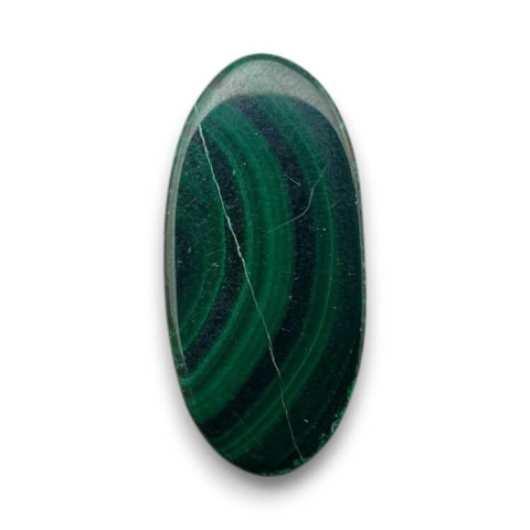 Malachite cabochon 26x13 mm no. 252 Malachite cabochon 26x13 mm no. 252