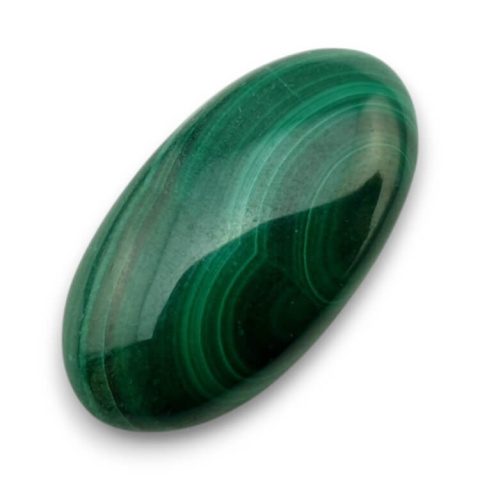 Malachite cabochon 26x14 mm no. 189 Malachite cabochon 26x14 mm no. 189