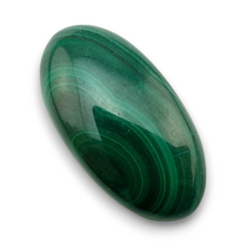 Malachite cabochon 26x14 mm no. 189 Malachite cabochon 26x14 mm no. 189