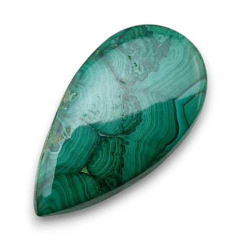 Malachite cabochon 29x16 mm no 193 Malachite cabochon 29x16 mm no 193
