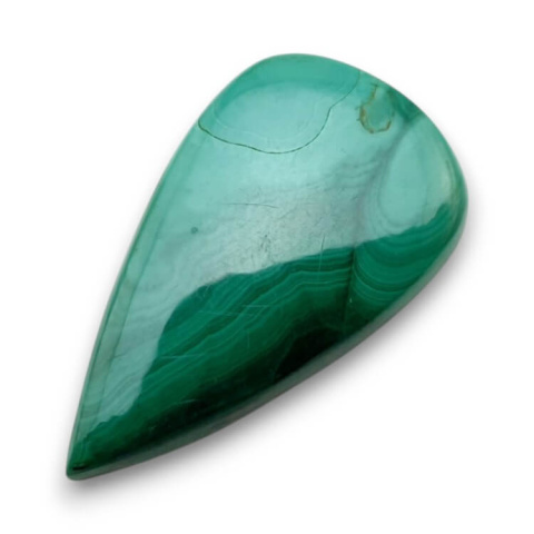 Malachite cabochon 32x18 mm no. 217 Malachite cabochon 32x18 mm no. 217