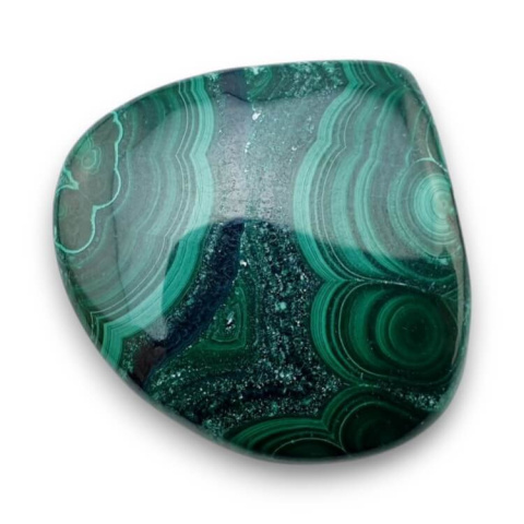 Malachite cabochon 32x30 mm no. 228 Malachite cabochon 32x30 mm no. 228