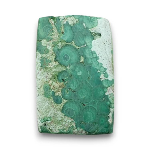Malachite cabochon 34x22 mm no 184 Malachite cabochon 34x22 mm no 184