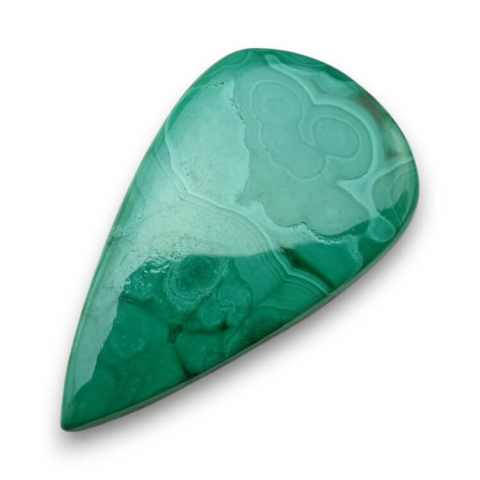 Malachite cabochon 35x20 mm no. 191 Malachite cabochon 35x20 mm no. 191