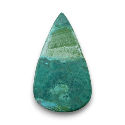 Malachite cabochon 35x20 mm no. 191 Malachite cabochon 35x20 mm no. 191