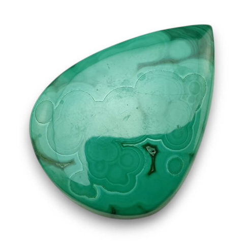 Malachite cabochon 38x28 mm no 183 Malachite cabochon 38x28 mm no 183