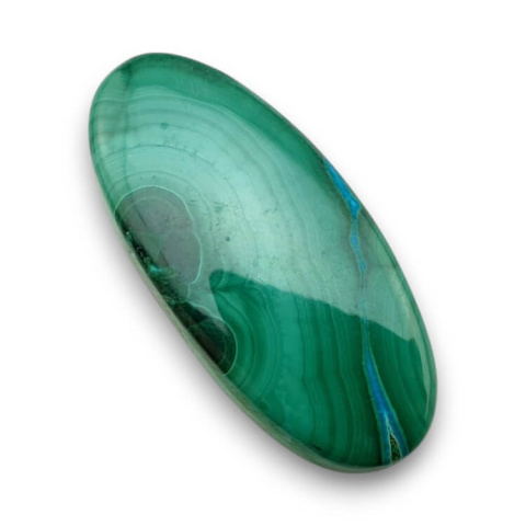 Malachite cabochon 39x18 mm no 214 Malachite cabochon 39x18 mm no 214
