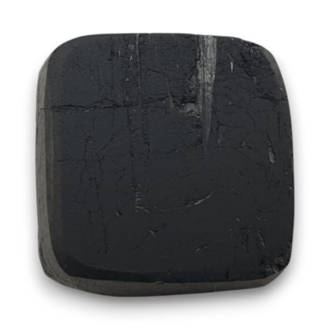 Black tourmaline cabochon druzy 21x21 mm no. 395 Black tourmaline cabochon druzy 21x21 mm no. 395