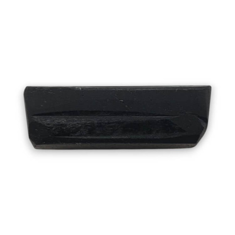 Black tourmaline cabochon druzy 26x14 mm no 417 Black tourmaline cabochon druzy 26x14 mm no 417
