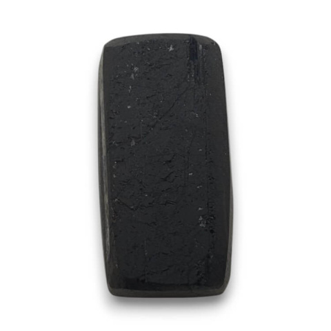 Black tourmaline cabochon druzy 26x14 mm no 417 Black tourmaline cabochon druzy 26x14 mm no 417