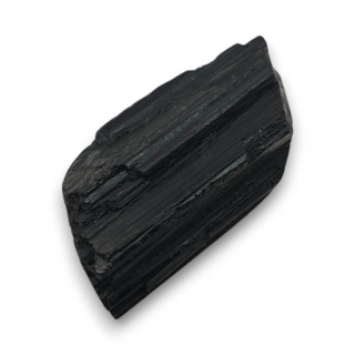 Black tourmaline cabochon druzy 28x13 mm no. 422