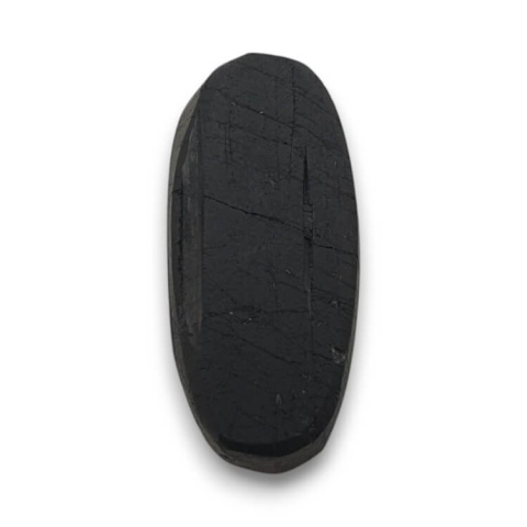 Black tourmaline cabochon druzy 34x15 mm no. 399 Black tourmaline cabochon druzy 34x15 mm no. 399