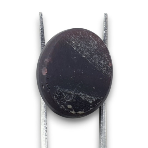 Granat gwiaździsty kaboszon 19x16 mm nr 75 Granat gwiaździsty kaboszon 19x16 mm nr 75