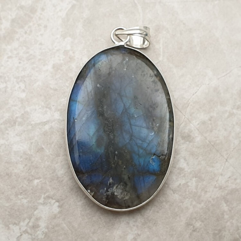 Labradorite pendant 41x28 mm no 847 Labradorite pendant 41x28 mm no 847