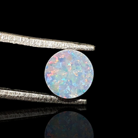 Opal australijski doublet fi 6 mm nr 34 Opal australijski doublet fi 6 mm nr 34