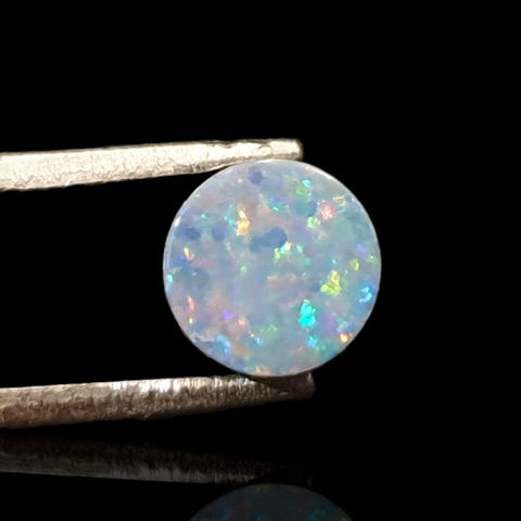 Opal australijski doublet fi 6 mm nr 43 Opal australijski doublet fi 6 mm nr 43