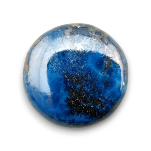 Azurite cabochon fi 26 mm no 16 Azurite cabochon fi 26 mm no 16