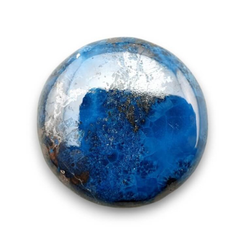 Azurite cabochon fi 26 mm no 16 Azurite cabochon fi 26 mm no 16