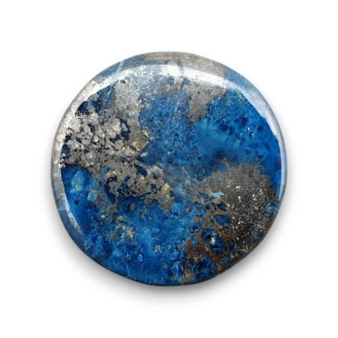 Azurite cabochon fi 26 mm no 16 Azurite cabochon fi 26 mm no 16