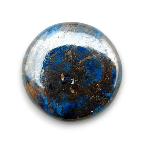 Azurite cabochon fi 26 mm no 35 Azurite cabochon fi 26 mm no 35