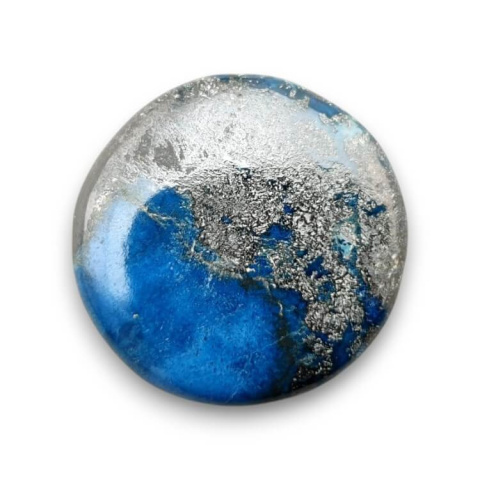 Azurite cabochon dia. 26 mm no 58 Azurite cabochon dia. 26 mm no 58
