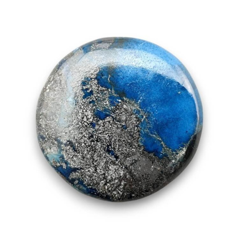Azurite cabochon dia. 26 mm no 58 Azurite cabochon dia. 26 mm no 58