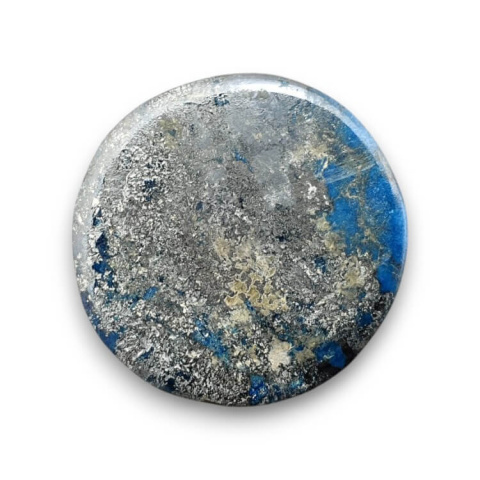 Azurite cabochon dia. 26 mm no 58 Azurite cabochon dia. 26 mm no 58