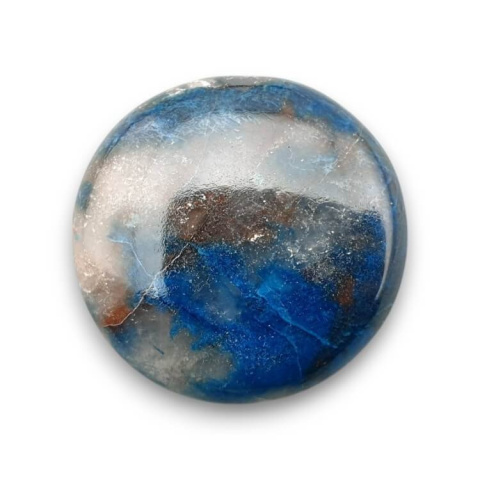 Azurite cabochon fi 27 mm no 21 Azurite cabochon fi 27 mm no 21