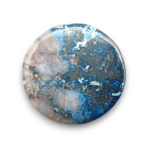 Azurite cabochon fi 27 mm no. 22 Azurite cabochon fi 27 mm no. 22