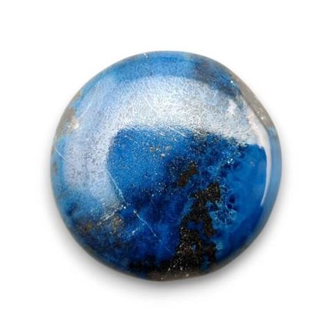 Azurite cabochon fi 27 mm no 24 Azurite cabochon fi 27 mm no 24