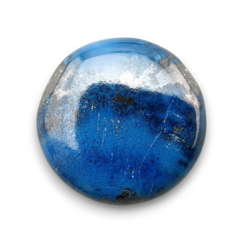 Azurite cabochon fi 27 mm no 24 Azurite cabochon fi 27 mm no 24