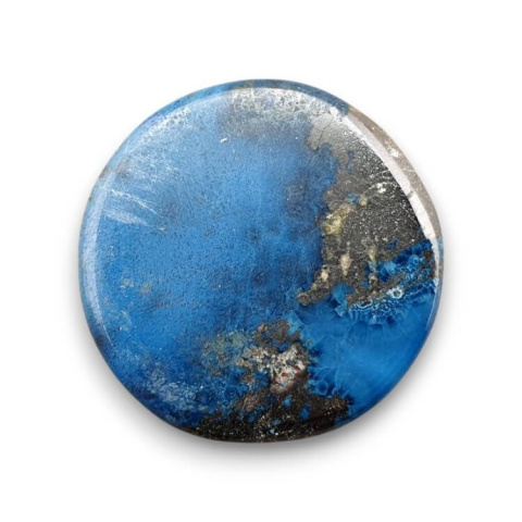 Azurite cabochon fi 27 mm no 24 Azurite cabochon fi 27 mm no 24