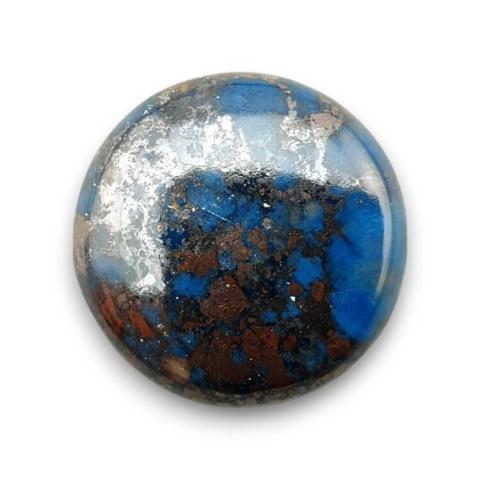 Azurite cabochon fi 27 mm no 25 Azurite cabochon fi 27 mm no 25