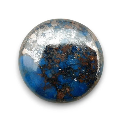 Azurite cabochon fi 27 mm no 25 Azurite cabochon fi 27 mm no 25