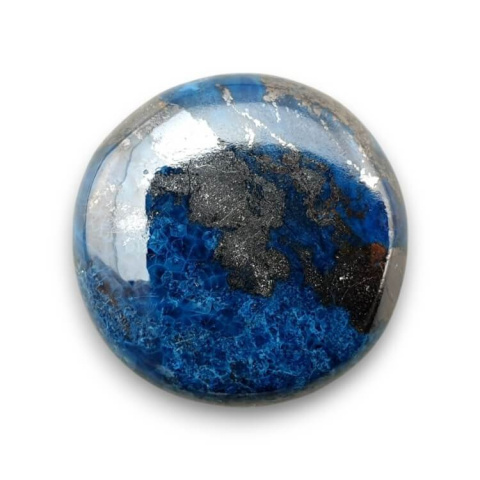 Azurite cabochon fi 27 mm no 27 Azurite cabochon fi 27 mm no 27
