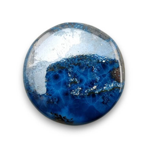 Azurite cabochon fi 27 mm no 41 Azurite cabochon fi 27 mm no 41