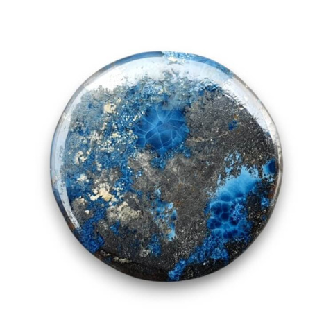 Azurite cabochon fi 27 mm no 41 Azurite cabochon fi 27 mm no 41