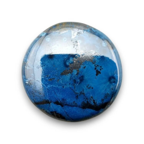 Azurite cabochon fi 27 mm no 53 Azurite cabochon fi 27 mm no 53